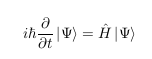 Schroedinger equation