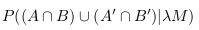U