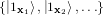 fj1x1i;j1x2i;:::g 