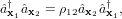  y             y
^ax1^ax2 =  12^ax2^ax1;  