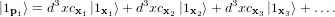 j1p1i = d3xcx1 j1x1i+ d3xcx2 j1x2i +d3xcx3 j1x3i + ::::  