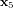 x5  