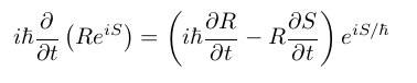 non-relativistic Schroedinger equation LHS