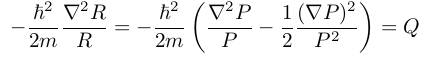 non-relativistic Schroedinger equation