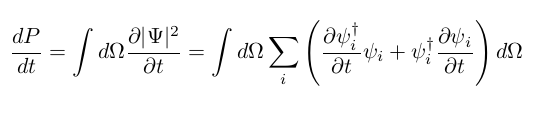 non-relativistic Schroedinger equation RHS