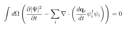 non-relativistic Schroedinger equation RHS