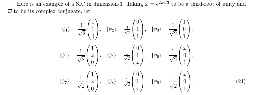 SIC example